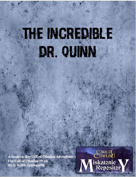 The Incredible Dr. Quinn - Cover
